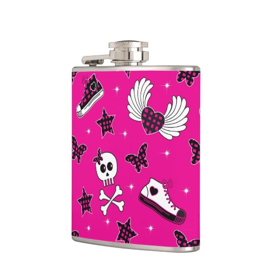 Emo-symbolen Heupfles (Links)