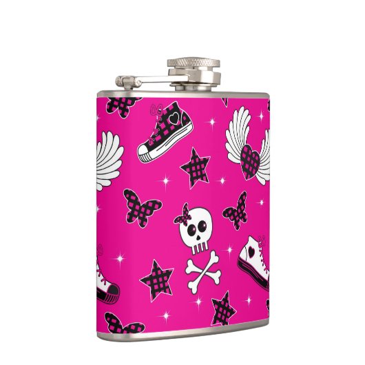 Emo-symbolen Heupfles (Rechts)