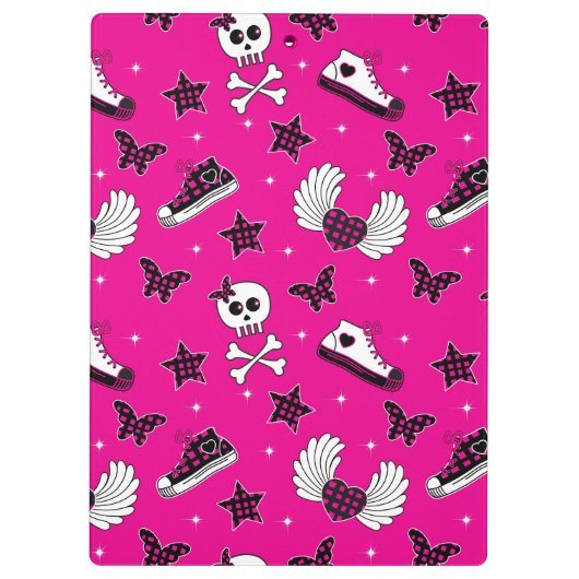 Emo-symbolen Klembord (Achterkant)