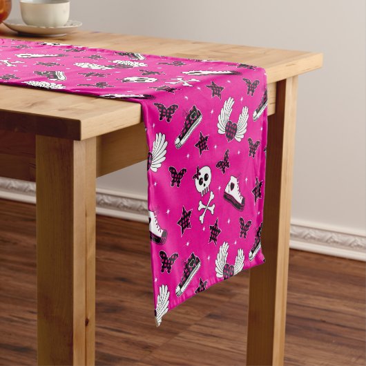 Emo-symbolen Korte Tafelloper (Voorbeeld)