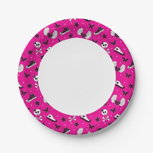 Emo-symbolen Papieren Bordje (Voorkant)