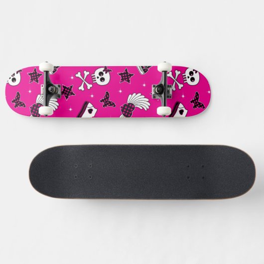 Emo-symbolen Persoonlijk Skateboard (Horizontaal)