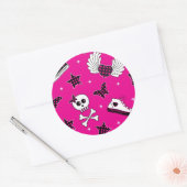 Emo-symbolen Ronde Sticker (Envelop)