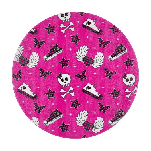 Emo-symbolen Snijplank (Voorkant)