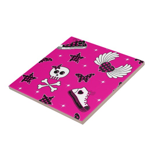 Emo-symbolen Tegeltje (Zijkant)