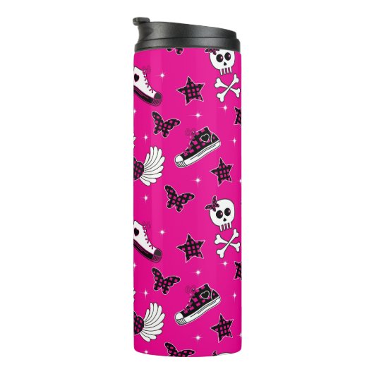 Emo-symbolen Thermosbeker (Geroteerd rechts)