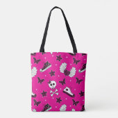 Emo-symbolen Tote Bag (Achterkant)