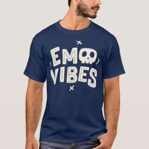 Emo Vibes pasta Gothic Emo Punk kleding met Emo T-shirt