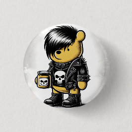 Emo Winnie de Poeh 1 Ronde Button 3,2 Cm
