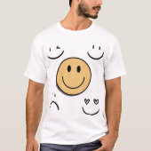 Emociones , caritas y animados t-shirt (Voorkant)