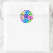 Emociones Ronde Sticker (Tas)