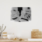 Emodemmaskers Poster (Keuken)