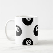 emoji acht ball koffiemok (Links)