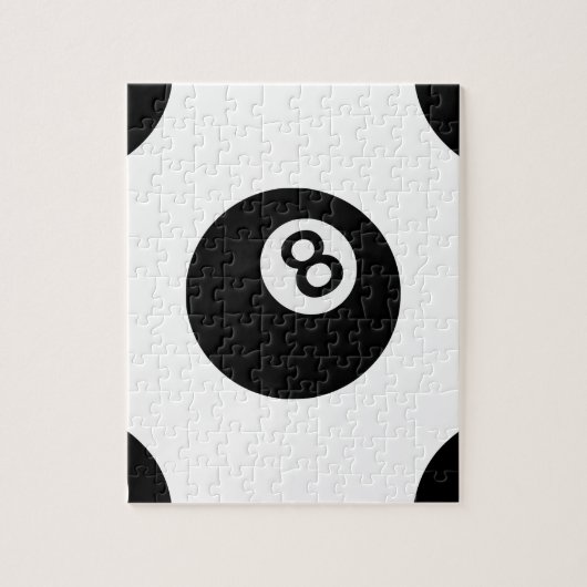 emoji acht ball legpuzzel (Verticaal)