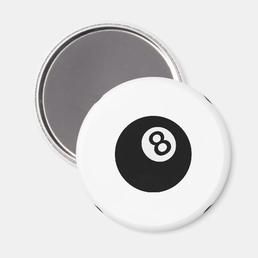 emoji acht ball magneet (Voorkant / Achterkant)