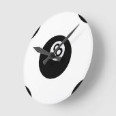 emoji acht ball ronde klok (Hoek)