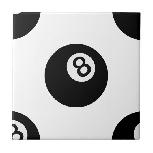 emoji acht ball tegeltje (Voorkant)