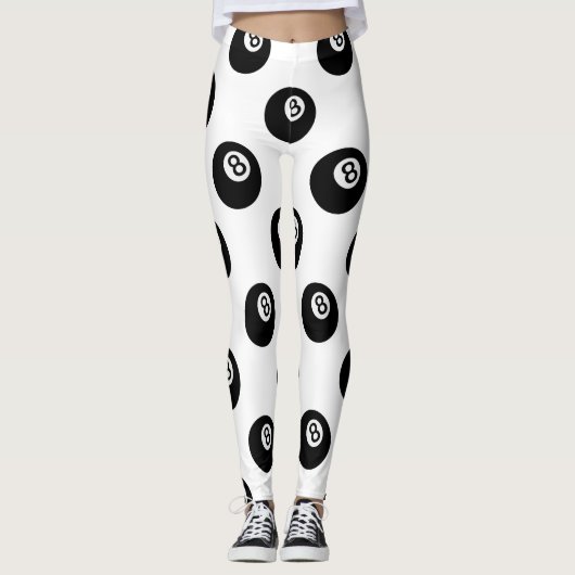 emoji acht balleggings leggings (Voorkant)