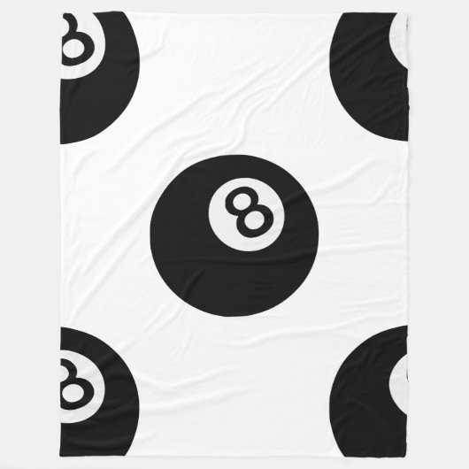 emoji acht kogeldeken fleece deken (Voorkant)