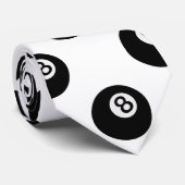 emoji acht kogelslijtage mannen stropdas (Opgerold)