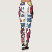EMOJI-AFDRUK LEGGINGS (Achterkant)