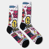 EMOJI-AFDRUK SOKKEN (Rechts)