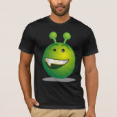 EMOJI ALIEN GRAPPIG TRENDY T-shirt (Voorkant)