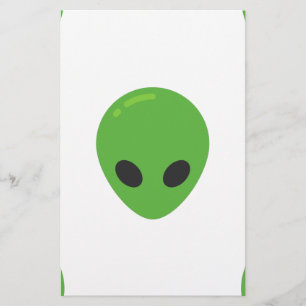 emoji aliens briefpapier
