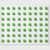 emoji aliens cadeaupapier (Vlak)