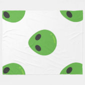 emoji aliens deken (Voorkant (Horizontaal))
