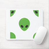 emoji aliens muismat (Met muis)