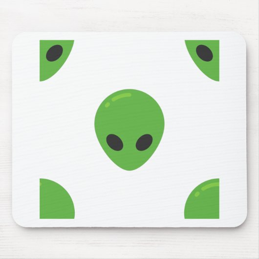 emoji aliens muismat (Voorkant)
