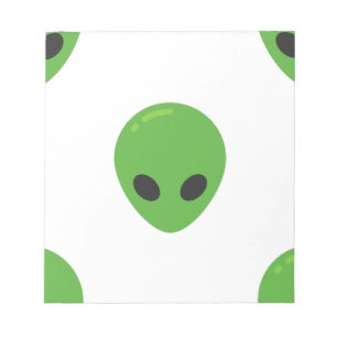 emoji aliens notitieblok
