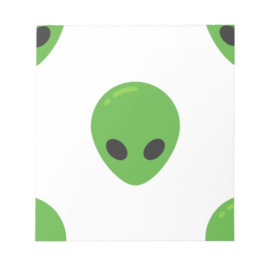 emoji aliens notitieblok (Voorkant)
