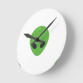 emoji aliens ronde klok (Hoek)