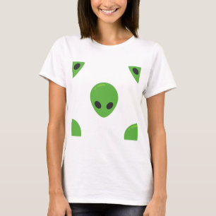 emoji aliens t-shirt
