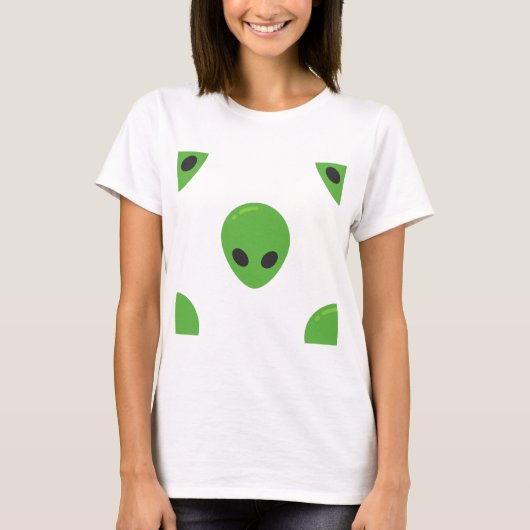 emoji aliens t-shirt (Voorkant)