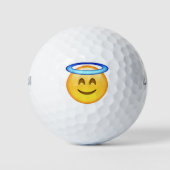 Emoji - Angel Golfballen (Voorkant)