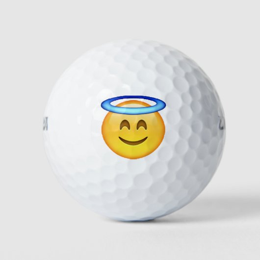Emoji - Angel Golfballen (Voorkant)