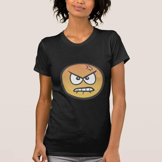 Emoji: Angry Pouting Face T-shirt (Voorkant)