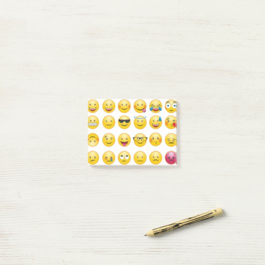 Emoji Art Post-it® Notes (Op bureau)