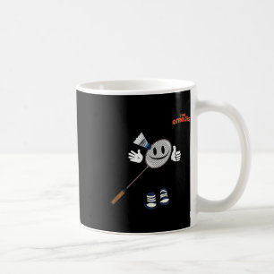 Emoji Badminton Sport Duim omhoog Koffiemok