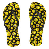 Emoji-ballen Teenslippers (Voetbed)