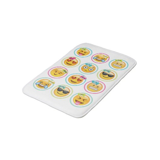 Emoji Bath Mat (Gekanteld)
