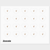 Emoji beledigen boos gezicht giraffe hart sticker (Vel)