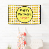 Emoji Birthday Banner (Insitu)