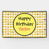 Emoji Birthday Banner (Horizontaal)
