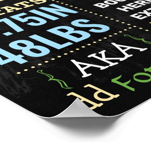 Emoji Birthday-bordbord Poster (Hoek)