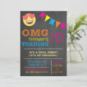 Emoji Birthday Kaart (Staand voorkant)