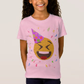 Emoji Birthday Shirt - Happy Face Emoji (Voorkant)